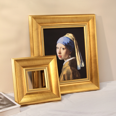 宽边复古金色画框 (型号73330709-G)