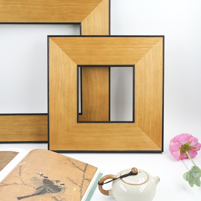 新中式原木宽边画框 (型号81210612-YL)