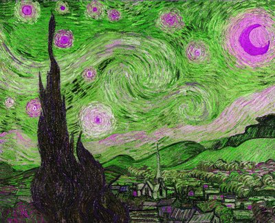 G237 梵高星月夜 — 文森特·梵高 后印象派