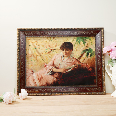 G211 自然植物黄绿装饰画