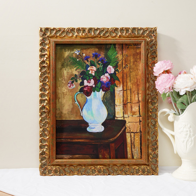 G284 苏珊娜·瓦拉东 Suzanne Valadon《1930瓶花》装饰画