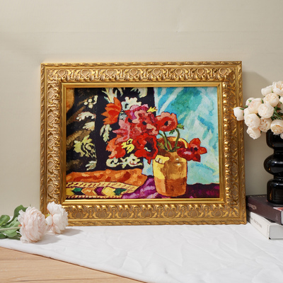 G300 文森特·梵高《银莲花》装饰画