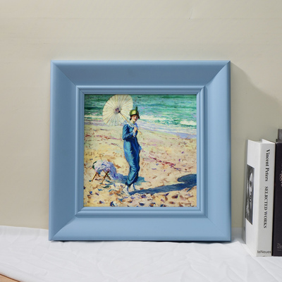 G306 克劳德·莫奈《海滨倩影》装饰画