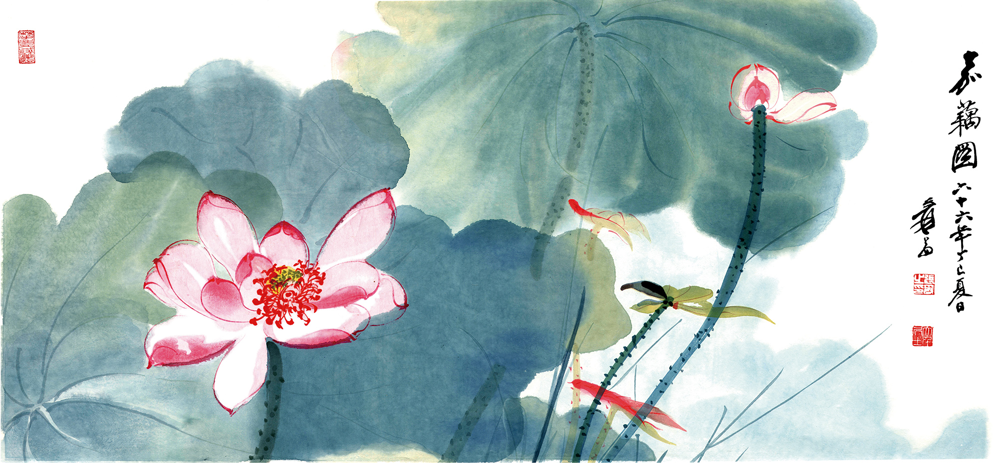 120 张大千花鸟_中式图库_murodecor